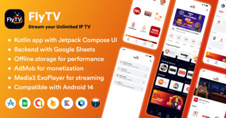 Fly TV | Aplicativo de streaming de TV IP multicanal