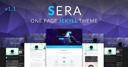 Sera – Tema Jekyll Multiuso OnePage