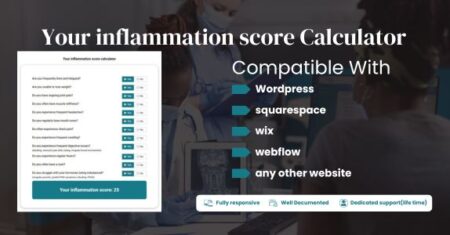 Sua calculadora de pontuação de inflamação – Calculadora da Web para seu site