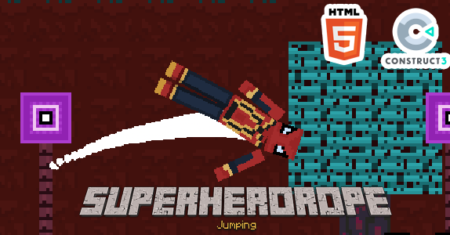 SuperHeroRope – Jogo HTML5 – Construct 3