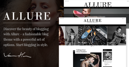 Allure – Tema de blog de beleza e moda