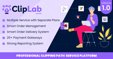 ClipLab – Plataforma de serviço profissional de recorte de caminho