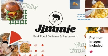 Jimmie – Entrega de fast food e tema de restaurante